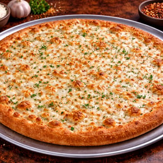 16" White Pie