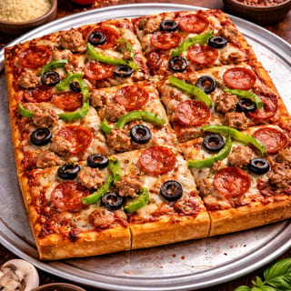 Sicilian Square Build Your Own (4) Toppings Pizza
