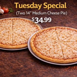 Tuesday Family Pizza Deal