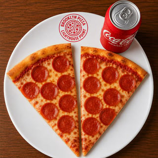 2 Specialty Slices + Can Soda